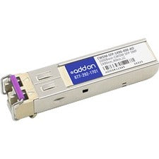 AddOn Cisco CWDM-SFP-1490 Compatible TAA Compliant 1000Base-CWDM SFP Transceiver (SMF; 1490nm; 40km; LC)