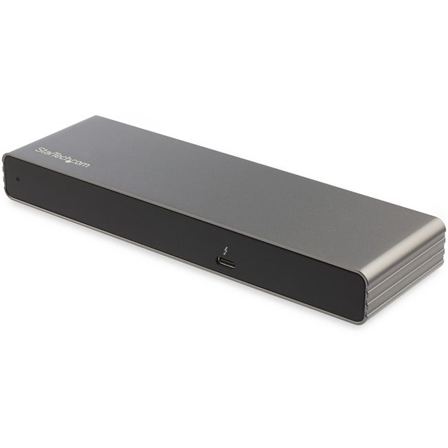 StarTech.com Thunderbolt 3 Dock - For MacBook Pro & Windows - Dual 4K 60Hz Thunderbolt 3 Docking Station - DP / HDMI / VGA - 85W Power Delivery