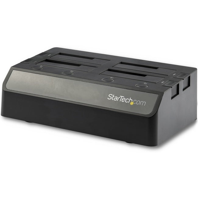 StarTech.com 4 Bay SATA HDD Docking Station - For 2.5 / 3.5in SSD / HDDs - USB 3.1 (10Gbps) - USB-C / USB-A - Hard Drive Docking Station