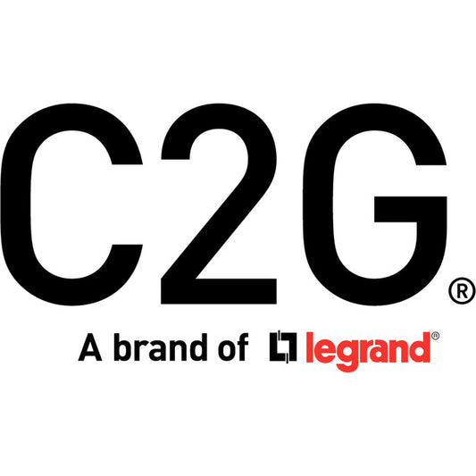 C2G USB C to HDMI and VGA Adapter Converter with Power Delivery - White