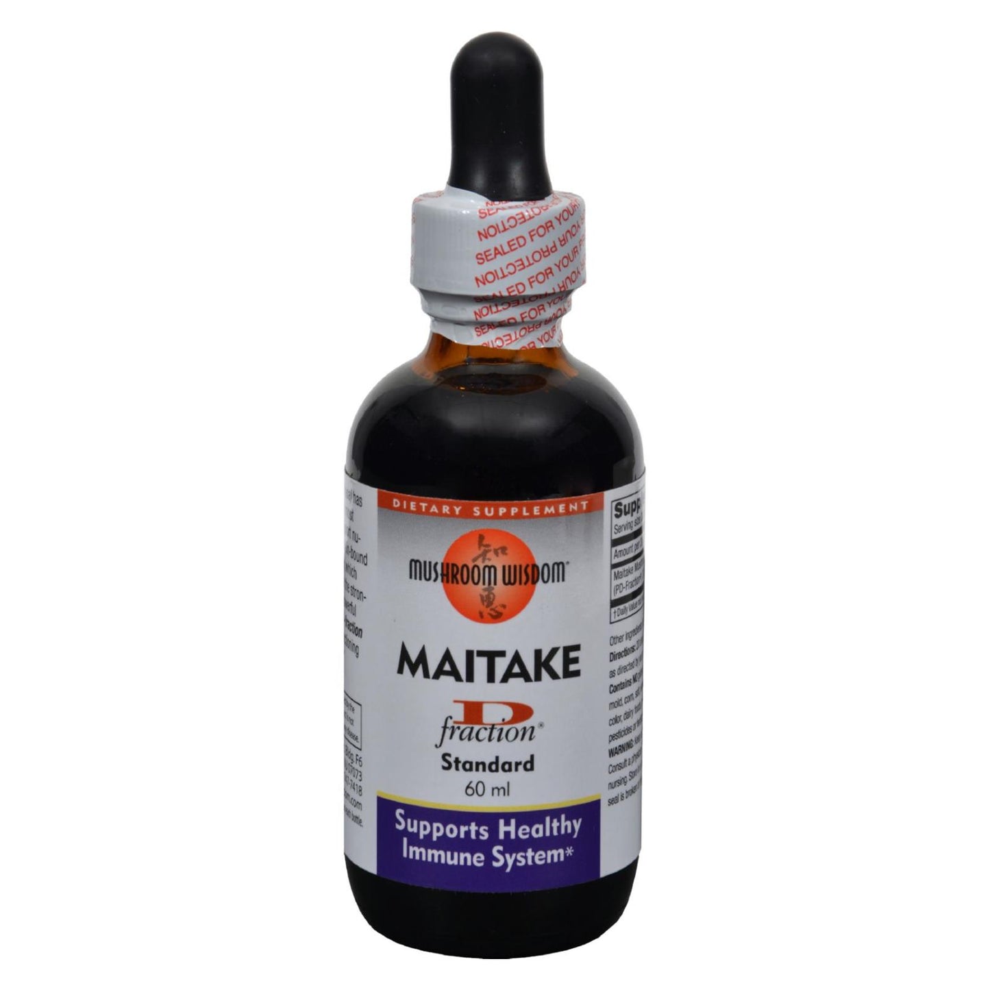 Mushroom Wisdom Maitake D-fraction - 60 Ml