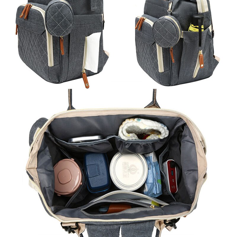 Introducing the "Charge 'n Carry" USB Diaper Bag: Stay Organized and Connected on-the-Go