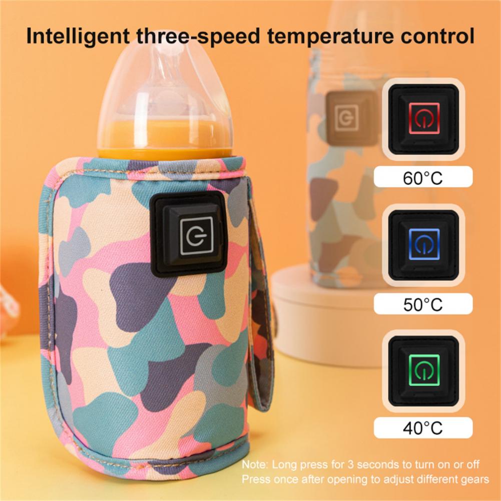 Introducing the "Warm'n'Go" USB Milk Warmer: Portable, Quick Heating Solution for Baby Bottles on-the-Go