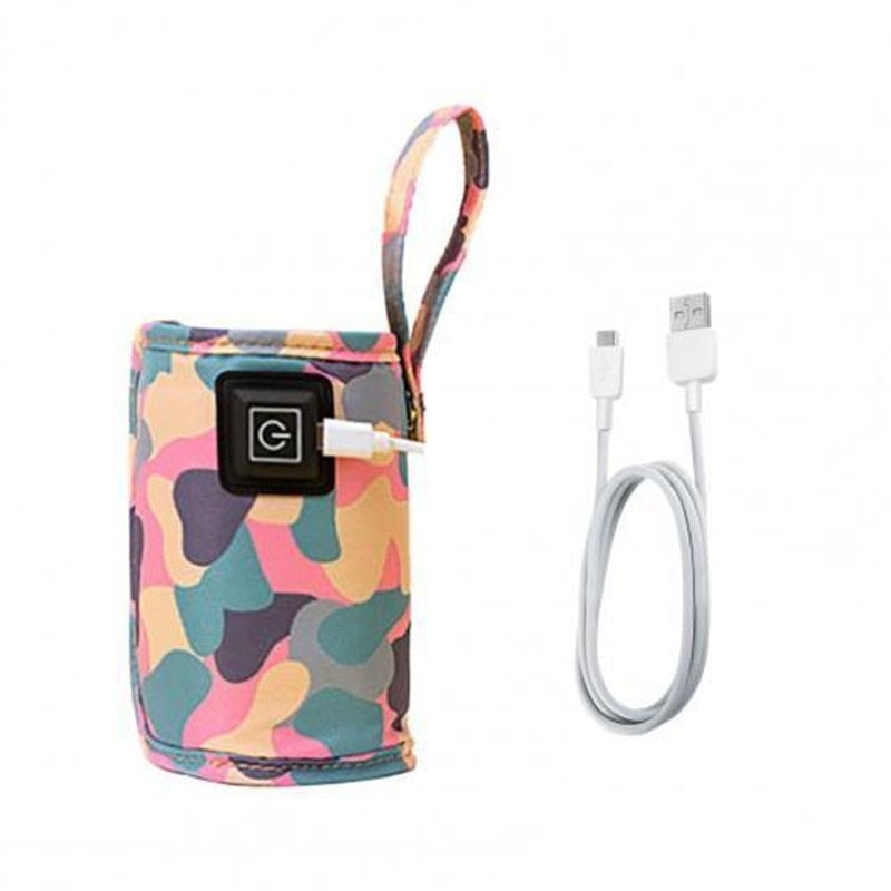 Introducing the "Warm'n'Go" USB Milk Warmer: Portable, Quick Heating Solution for Baby Bottles on-the-Go