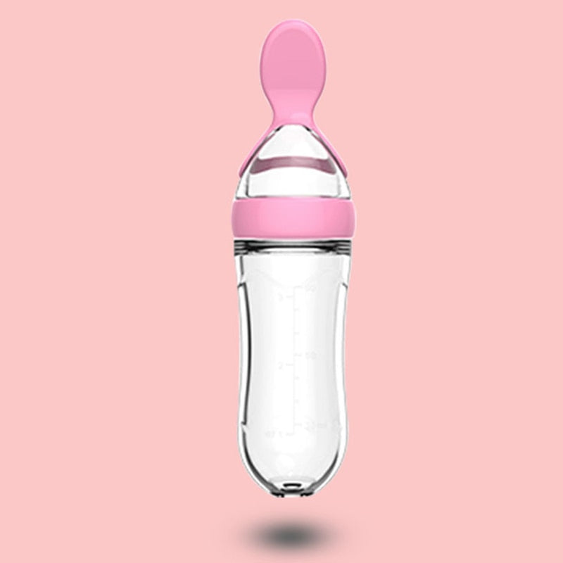 Introducing the "Spoonfuls of Joy" Baby Spoon Feeder Bottle: Simplify Feeding with Ease and Delight