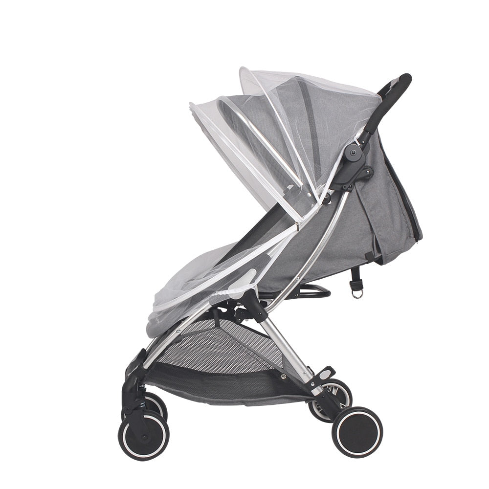 Introducing the "BuzzOff" Baby Stroller Mosquito Net: Complete Protection from Insects On-The-Go