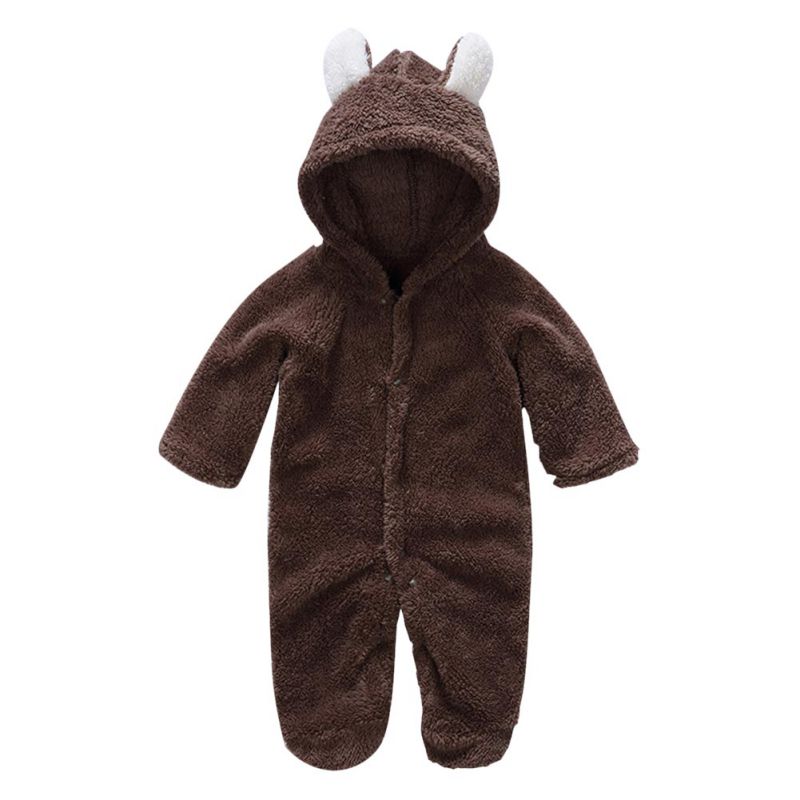 🐻 Cuddle Up Your Little One with the Cozy and Cute Baby Bear Romper - Unleash Endless Adorable Moments! 🌟