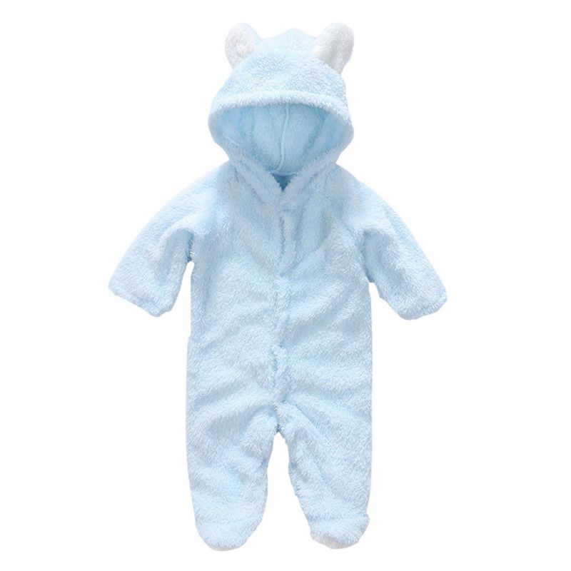 🐻 Cuddle Up Your Little One with the Cozy and Cute Baby Bear Romper - Unleash Endless Adorable Moments! 🌟