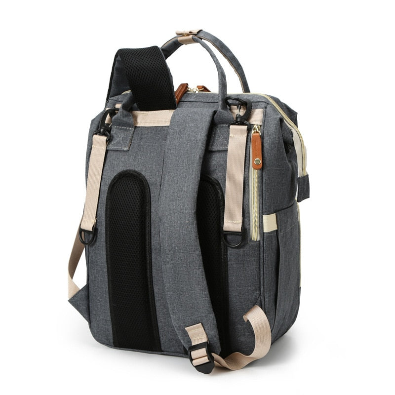 Introducing the "Charge 'n Carry" USB Diaper Bag: Stay Organized and Connected on-the-Go