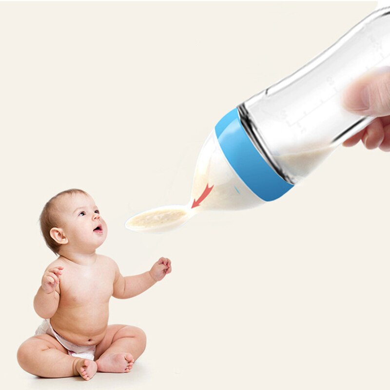 Introducing the "Spoonfuls of Joy" Baby Spoon Feeder Bottle: Simplify Feeding with Ease and Delight