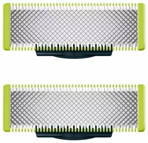 2x Blades Norelco OneBlade Razor Shaver Replacement Blade Head QP2520 /QP6510
