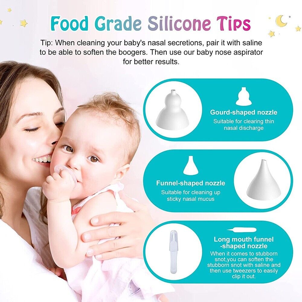 👶 Breathe Easy with Our Baby Electric Nasal Aspirator - The Ultimate Solution for Clearing Tiny Noses! 🌬️✨