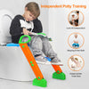 🚽👶 Kids Potty Training Seat with Step Stool Ladder - Child Toddler Toilet Chair for Easy Bathroom Transition! 🌟🚽