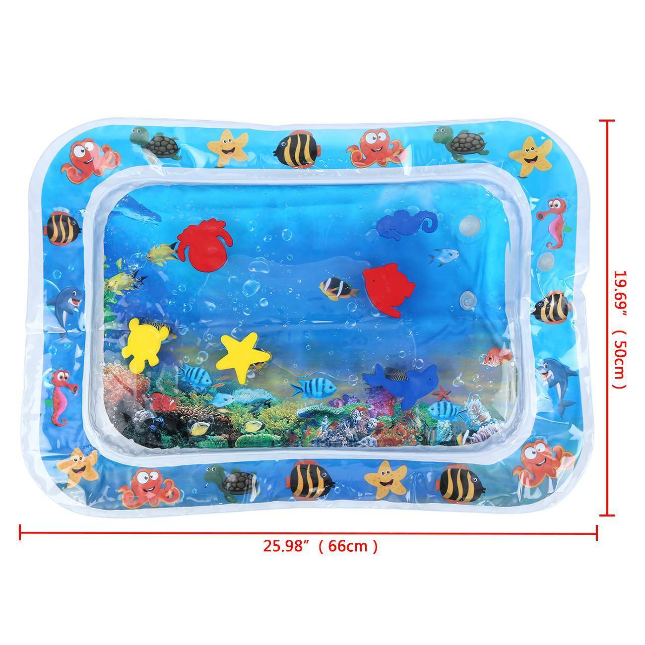 🌊👶🌈 Dive into Fun: Baby Water Play Mat for Infants and Toddlers - The Perfect Splash of Joy! 💦🐠