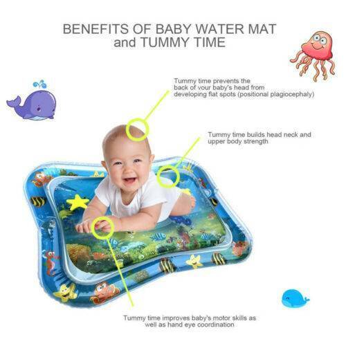 🌊👶🌈 Dive into Fun: Baby Water Play Mat for Infants and Toddlers - The Perfect Splash of Joy! 💦🐠