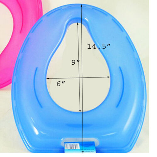 🚽👶 Kids Toilet Seat - Portable Potty Training Seat Cover for Baby Toddler - Essential Bathroom Tool! 🌟🚽